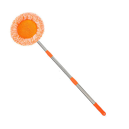 360° Swivel Round Mop – Flexible Head for Corners and Under Furniture