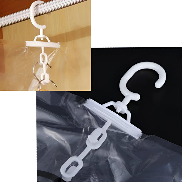 Closet Vacuum Storage Bags 4-Pack – Hanging Space Saver Bags