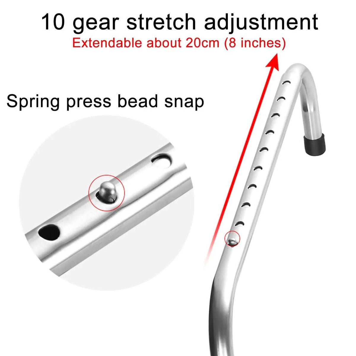 Folding Balcony Clothes Drying Rack – Extendable Stainless Steel Dryer