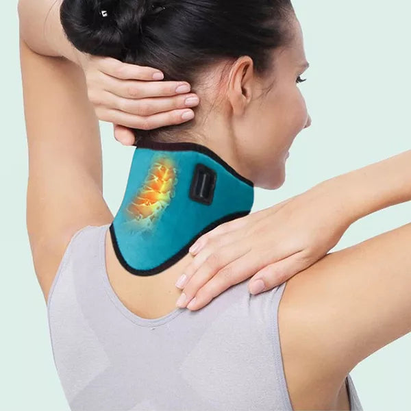Heated Neck Wrap with 3 Temperature Settings and Timer