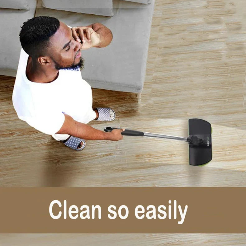 Cordless Electric Spin Mop – Dual Motor Floor Scrubber