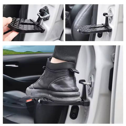 Car Door Step for Roof Access – Latch Hook Foot Pedal