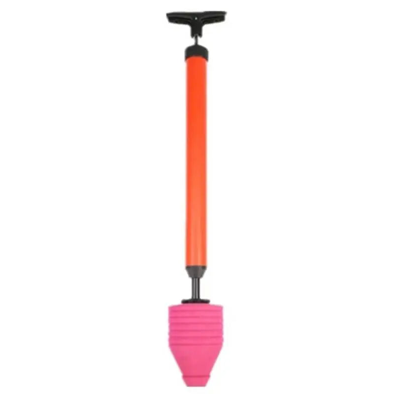 High-Pressure Toilet Plunger with Multiple Adapters