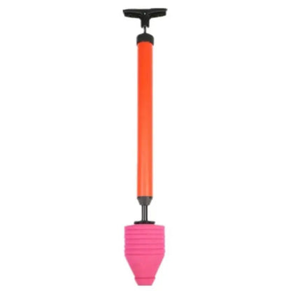 High-Pressure Toilet Plunger with Multiple Adapters