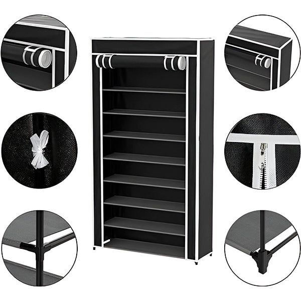Multi-Tier Shoe Organizer – Space-Saving Entryway Shoe Rack