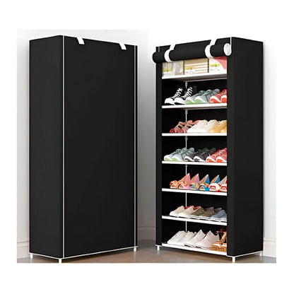 Multi-Tier Shoe Organizer – Space-Saving Entryway Shoe Rack