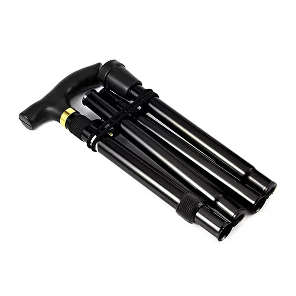 Folding Walking Cane with Ergonomic Grip and Non-Slip Tip