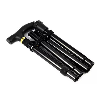 Folding Walking Cane with Ergonomic Grip and Non-Slip Tip