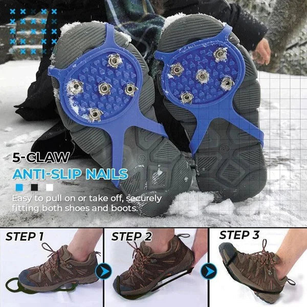 Ice Cleats for Shoes and Boots – Anti-Slip Snow Grips