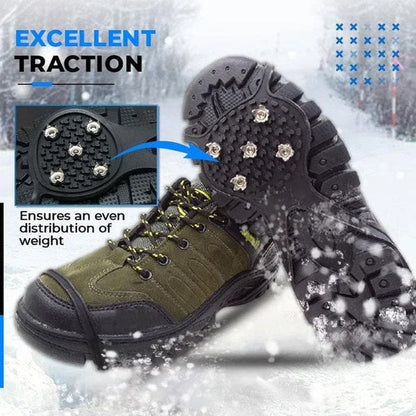 Ice Cleats for Shoes and Boots – Anti-Slip Snow Grips