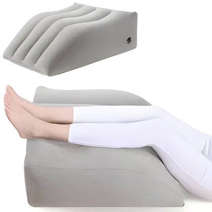 Inflatable Leg Rest Pillow – Wedge Cushion for Bed and Travel