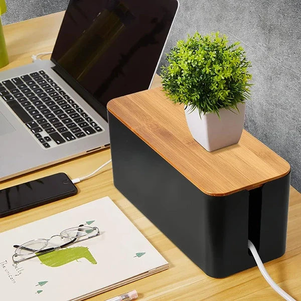 Cable Management Box with Lid