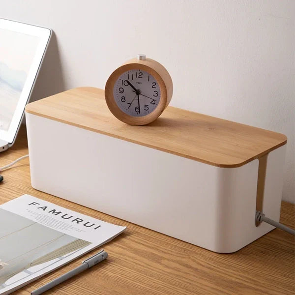 Cable Management Box with Lid