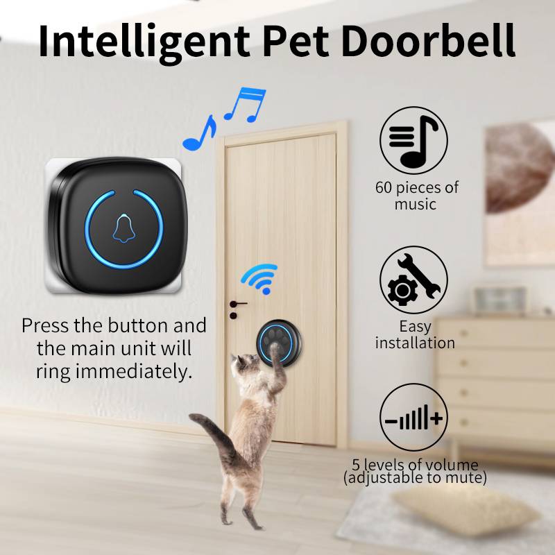 Dog Doorbell for Potty Training – Touch Button Door Chime