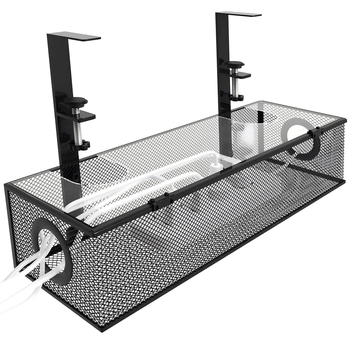 Under Desk Organizer with Sliding Drawers
