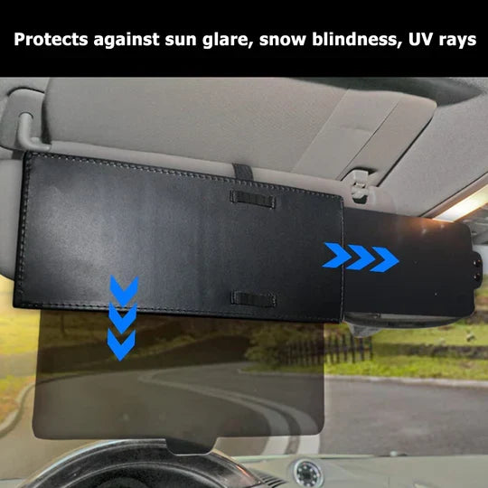 Polarized Car Sun Visor – Anti-Glare Visor Extender