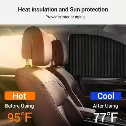 Magnetic Car Window Sun Shade with UV Protection