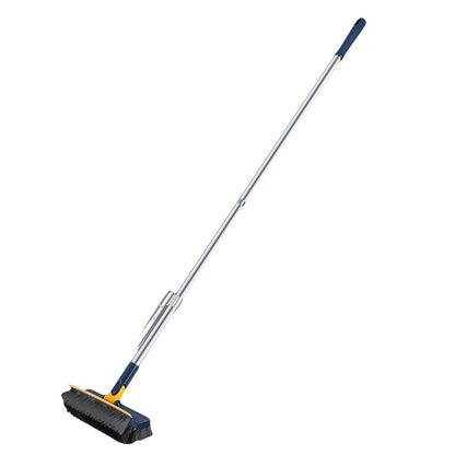Long Handle Floor Scrub Brush – Stiff Bristle Deck and Tile Brush