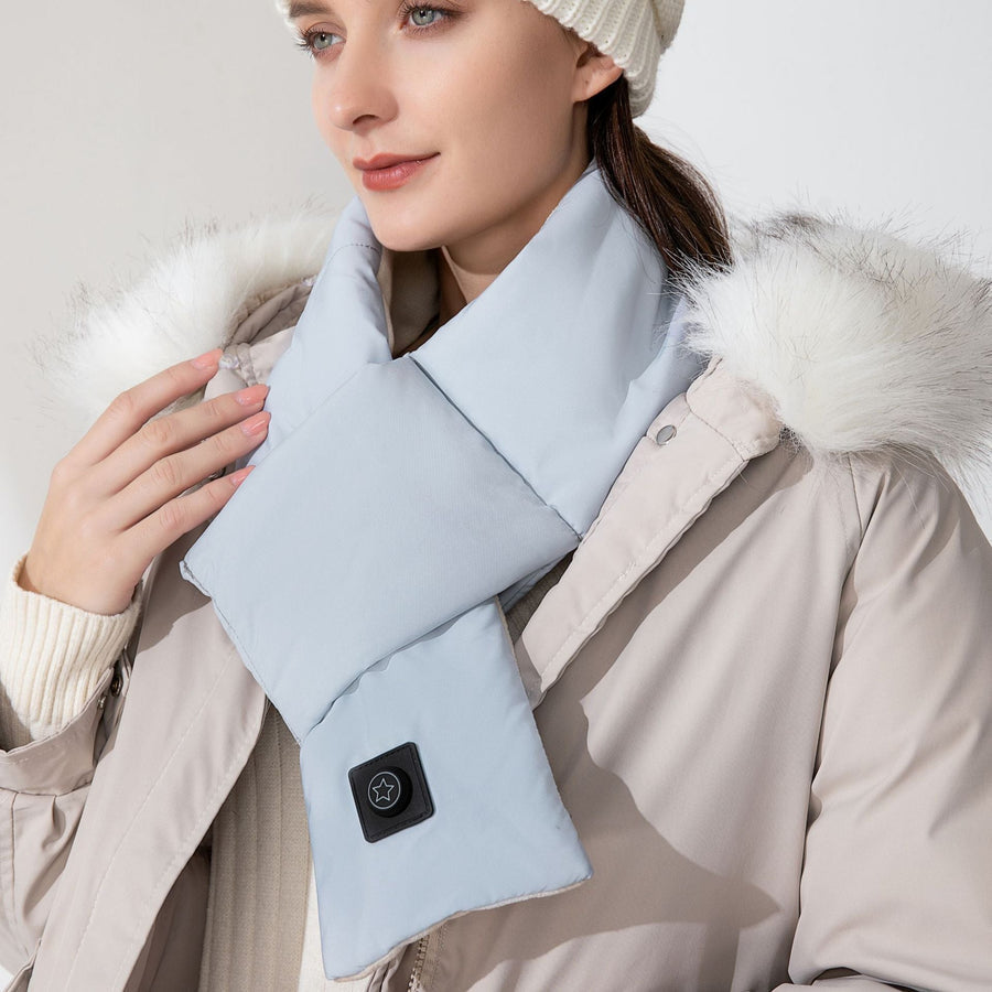USB Heated Neck Warmer Scarf