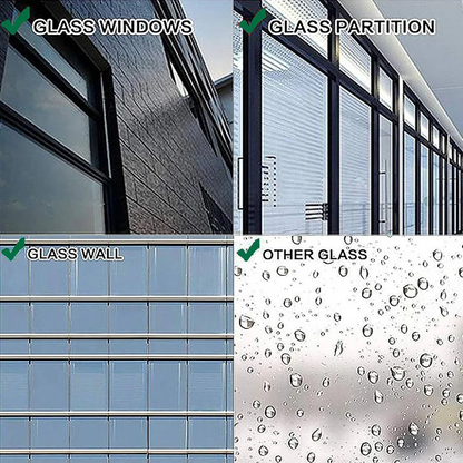 Telescopic Window Cleaner with 51 Inch Pole and Spray Tank