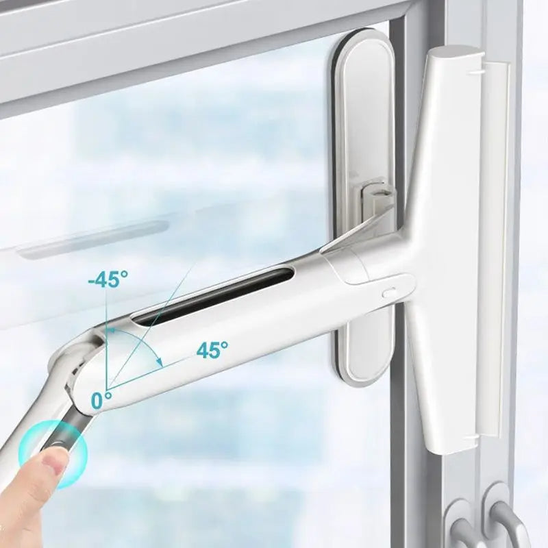 Spray Mop for Windows and Mirrors with Retractable Handle
