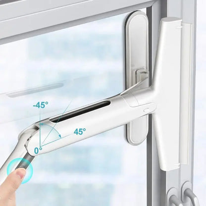 Spray Mop for Windows and Mirrors with Retractable Handle