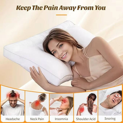 Ergonomic Adaptive Pillow with 5 Sleep Zones