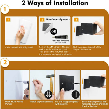 Motion Sensor Wall Light – Indoor LED Light with Remote