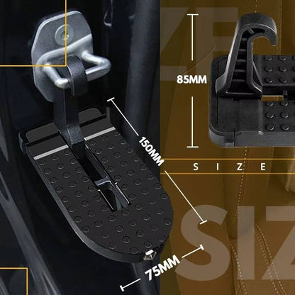 Car Door Step for Roof Access – Latch Hook Foot Pedal