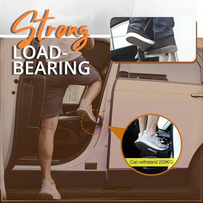 Car Door Step for Roof Access – Latch Hook Foot Pedal