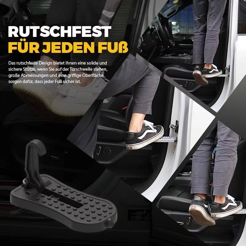 Car Door Step for Roof Access – Latch Hook Foot Pedal