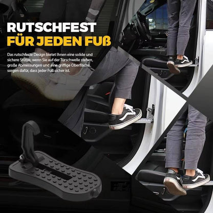 Car Door Step for Roof Access – Latch Hook Foot Pedal
