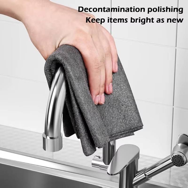 Microfiber Cleaning Cloths 10-Pack – Streak-Free Towels for Glass and Kitchen
