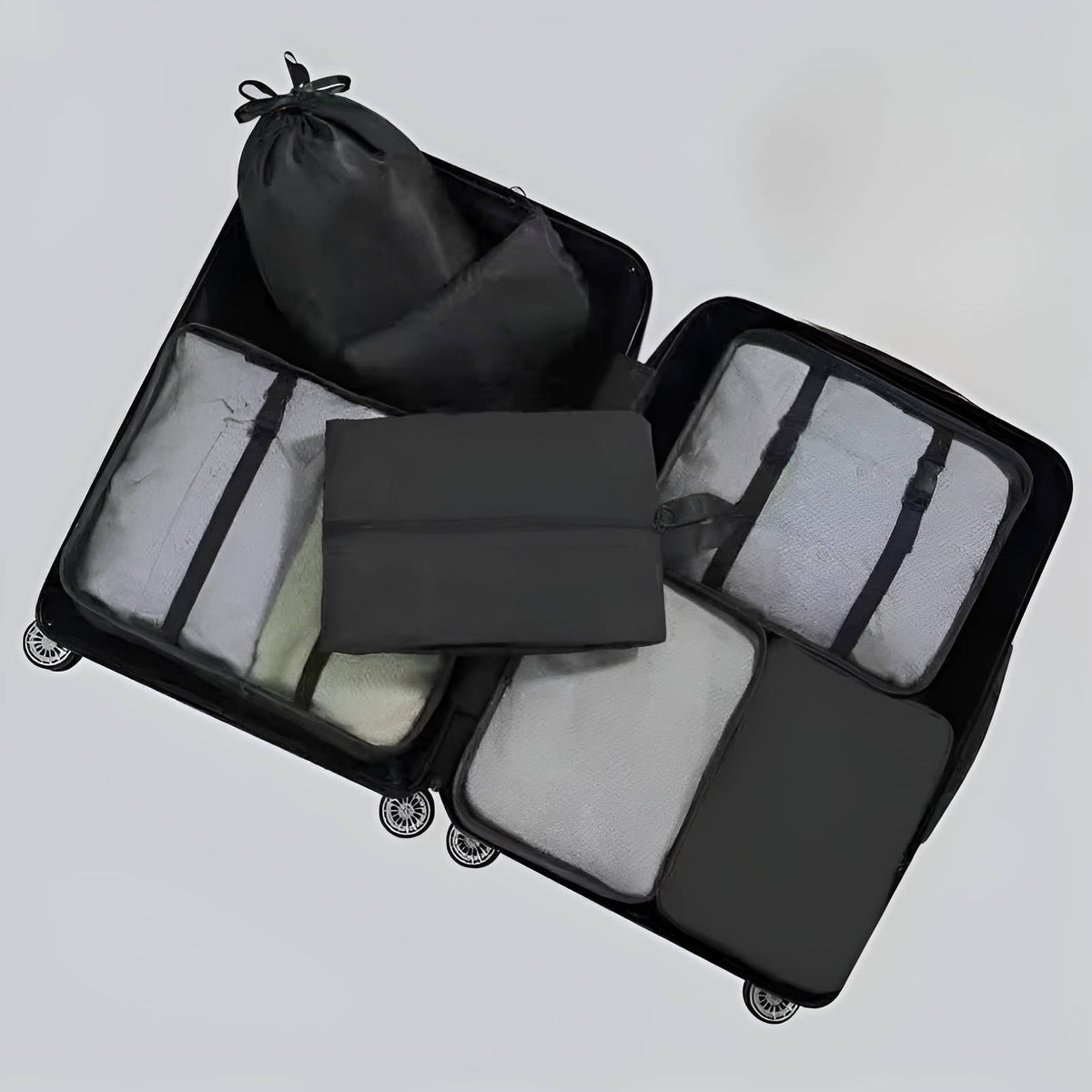 Packing Cubes for Travel – 7-Piece Set