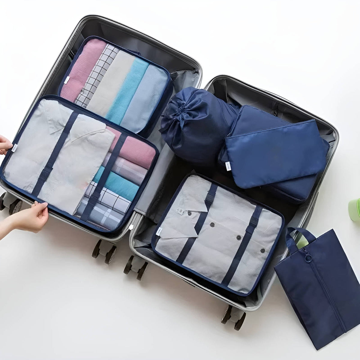 Packing Cubes for Travel – 7-Piece Set