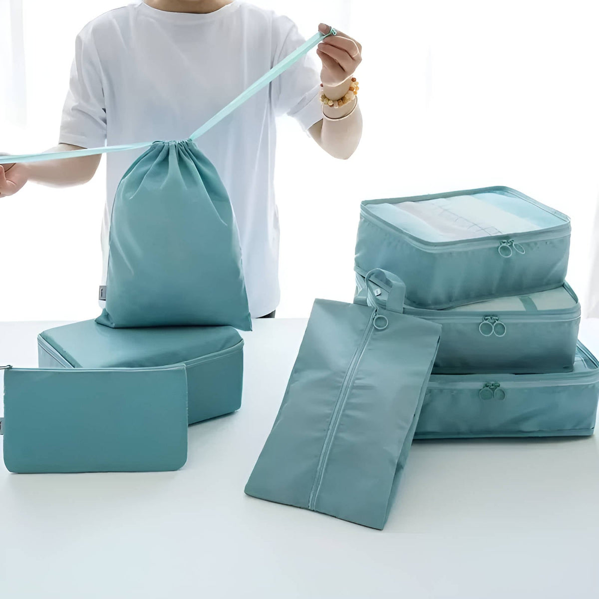 Packing Cubes for Travel – 7-Piece Set