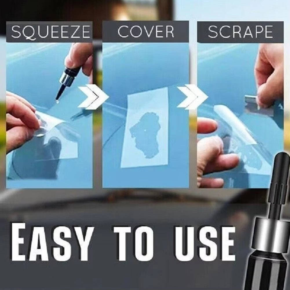 Windshield Chip and Crack Repair Kit – DIY Glass Repair at Home
