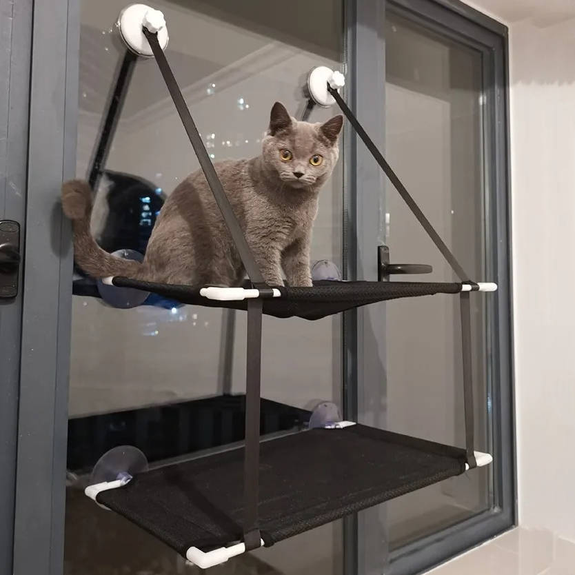 Cat Window Perch – Suction Cup Window Hammock Seat
