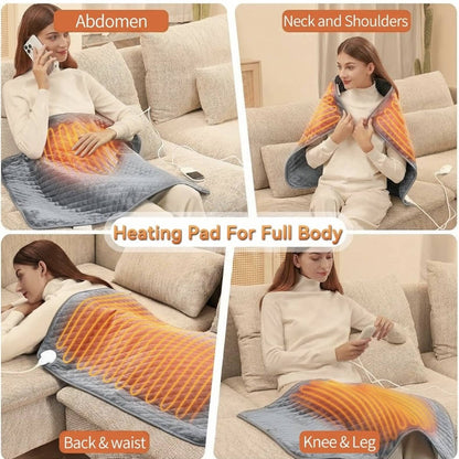 Extra Large Heating Pad for Back – King Size Electric Heat Pad
