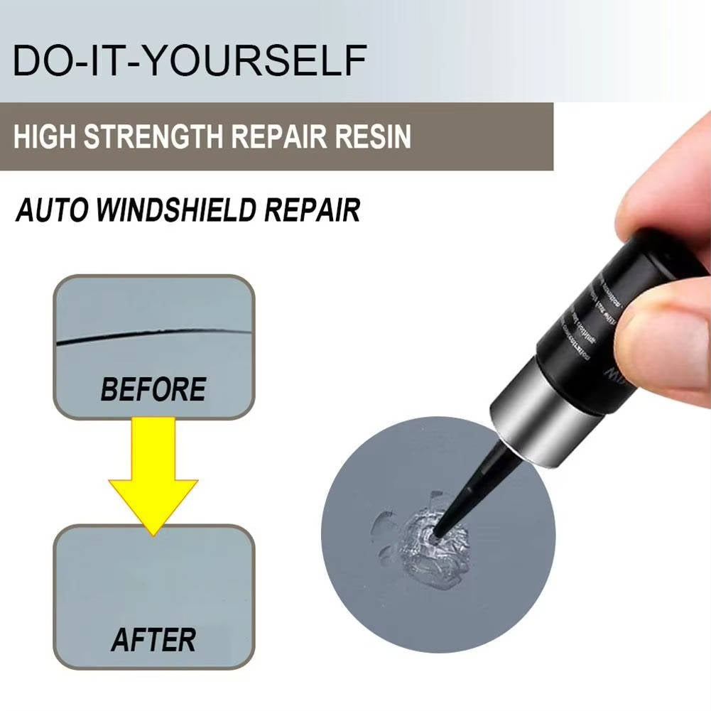 Windshield Chip and Crack Repair Kit – DIY Glass Repair at Home