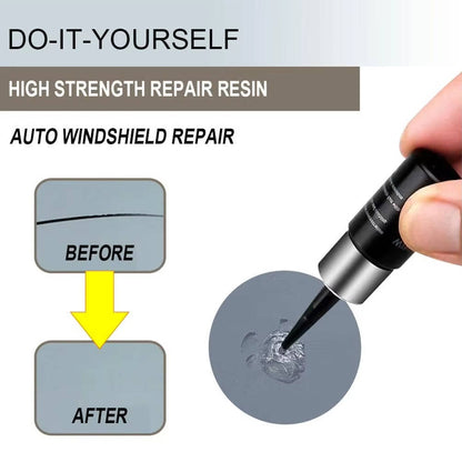 Windshield Chip and Crack Repair Kit – DIY Glass Repair at Home
