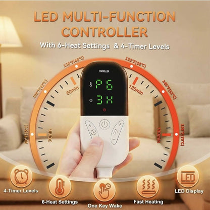 Extra Large Heating Pad for Back – King Size Electric Heat Pad