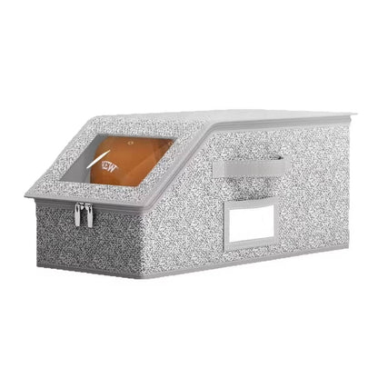 Stackable Hat Storage Boxes – Holds 24 Caps, 2-Pack