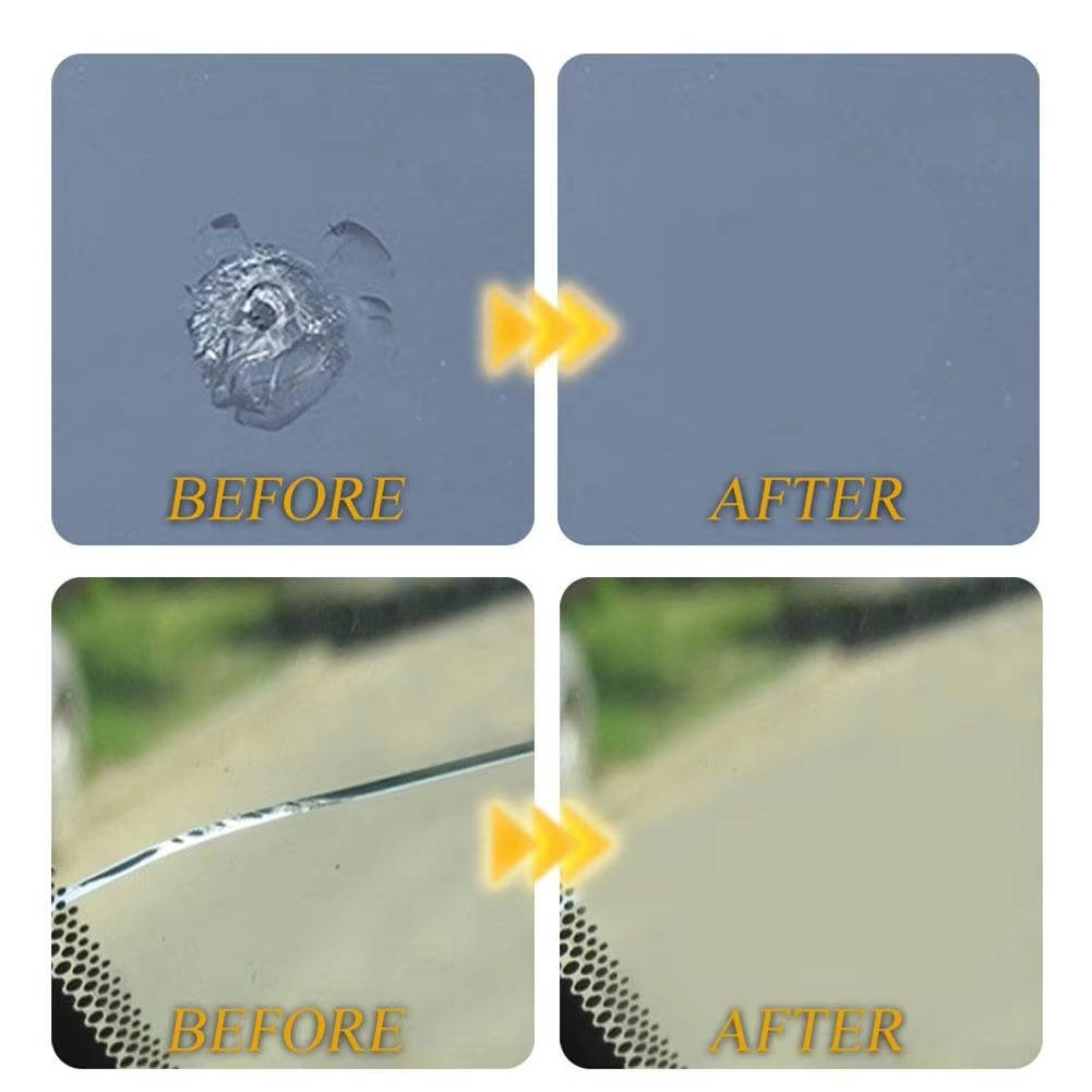 Windshield Chip and Crack Repair Kit – DIY Glass Repair at Home