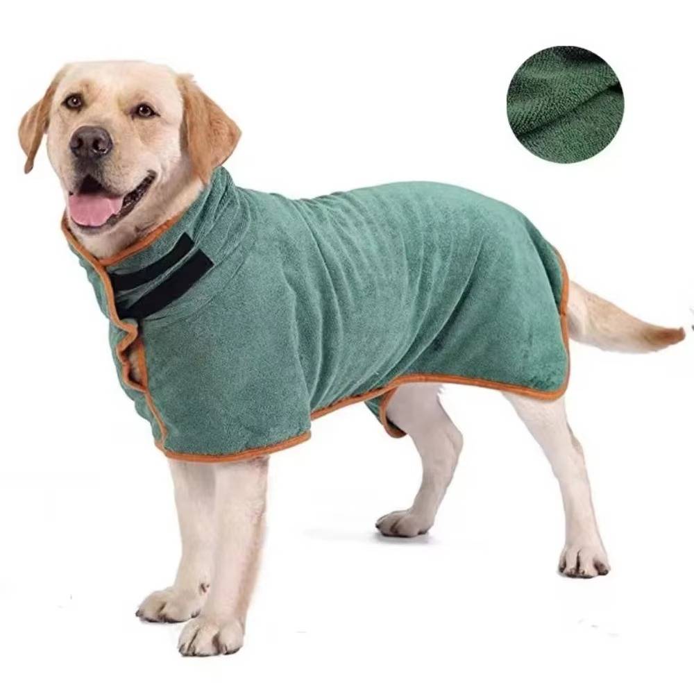 Absorbent Dog Bathrobe – Quick-Dry Towel Robe