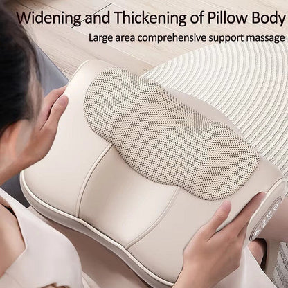 Neck and Back Massage Pillow – Shiatsu Kneading Cushion