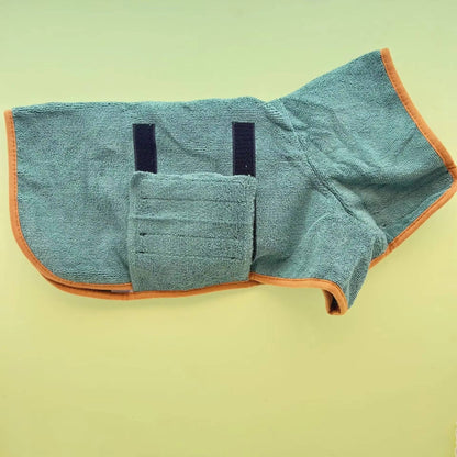 Absorbent Dog Bathrobe – Quick-Dry Towel Robe