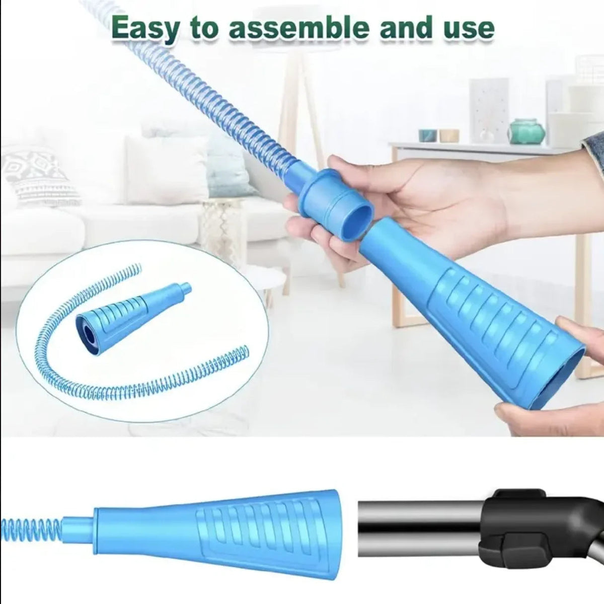 Dryer Vent Cleaner Kit with Vacuum Attachment