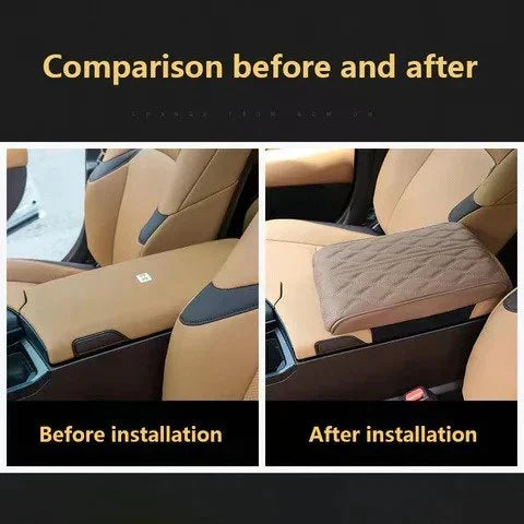 Memory Foam Car Armrest Cushion with Waterproof Cover