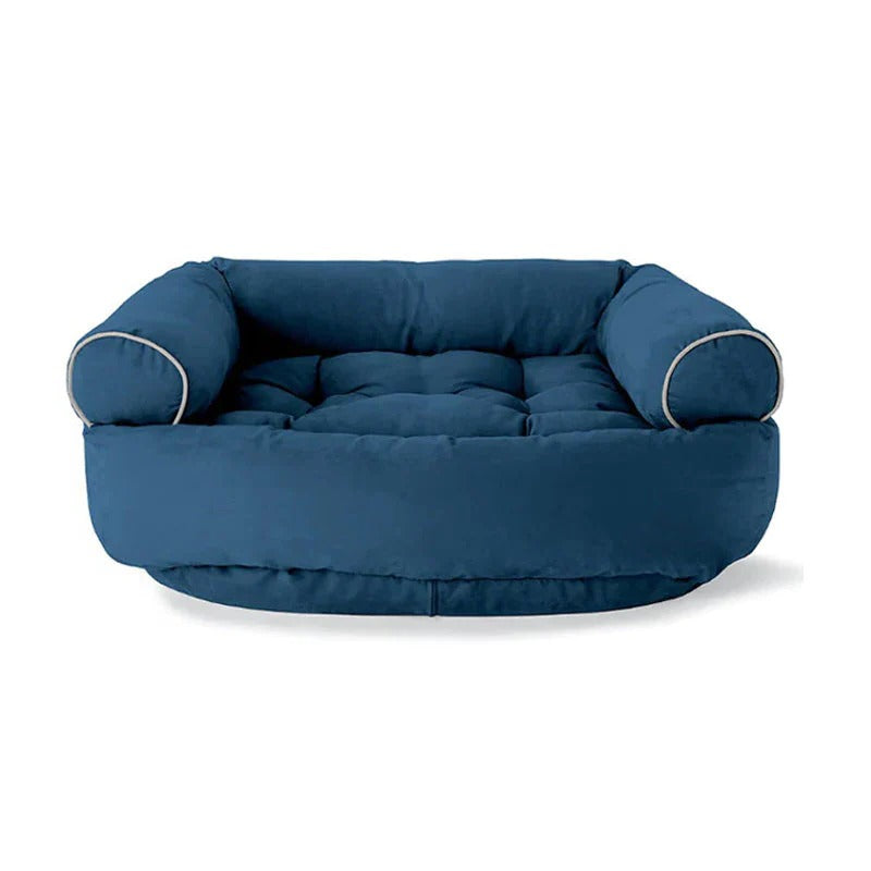 Dog Sofa Bed with Raised Edges – Cushioned Pet Couch